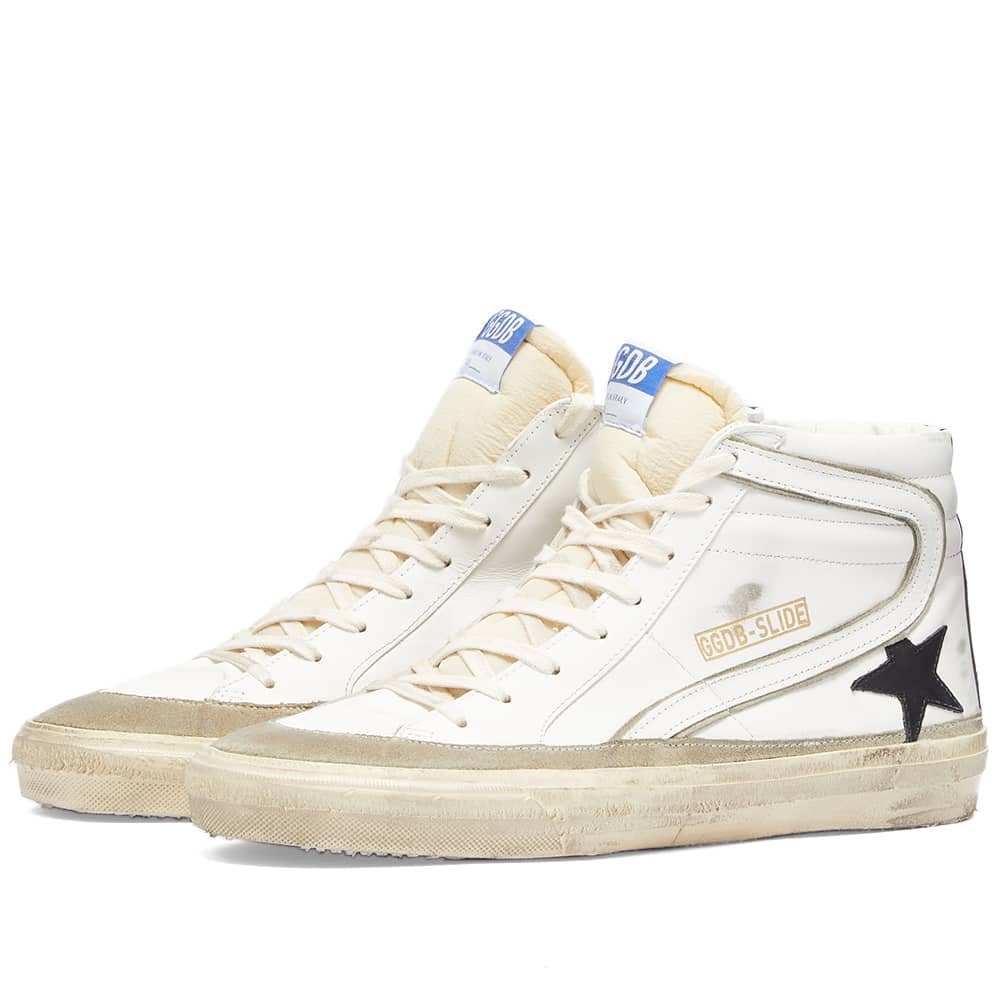 حذاء رياضي جلدي من Golden Goose Slide Hi Top