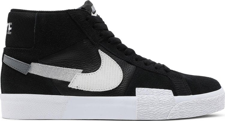 Nike Zoom Blazer Mid Premium SB 'Mosaic Pack - Black Wolf Grey', black