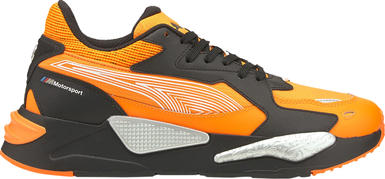 حذاء رياضي Puma BMW Motorsport x RS-Z Orange Glow Silver، برتقالي