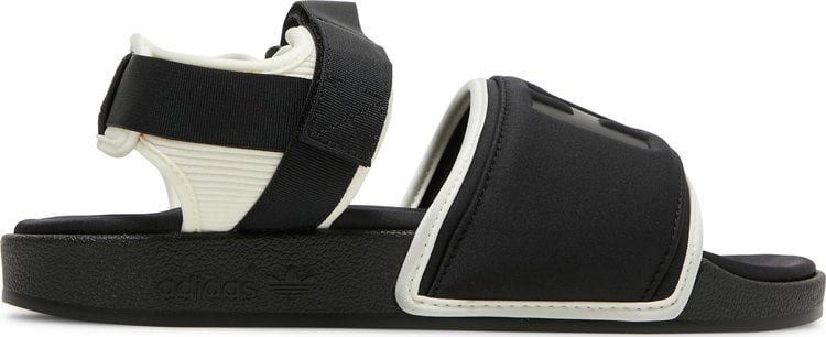 Adidas Pharrell x Adilette 2.0 Slide 'Black White' Sandals, Black