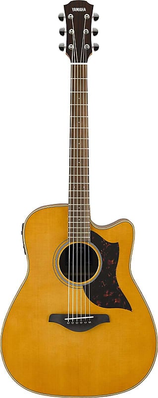 Yamaha A1M Dreadnought Cutaway Acoustic Guitar - Vintage Natural A1M Dreadnought Cutaway Acoustic Guitar