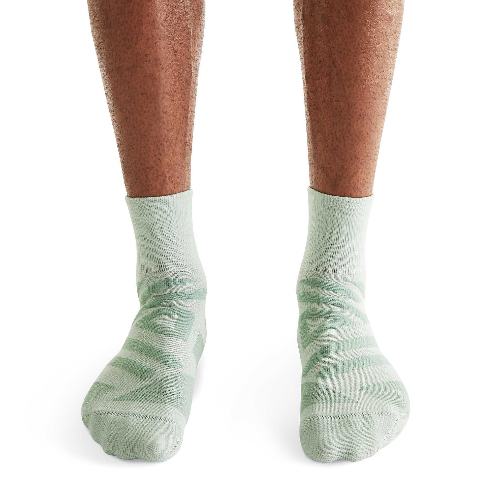 Men's socks On Running Performance Mid, light green