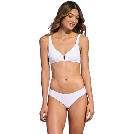 Victory Women's Maaji Bikini Top, Simly White