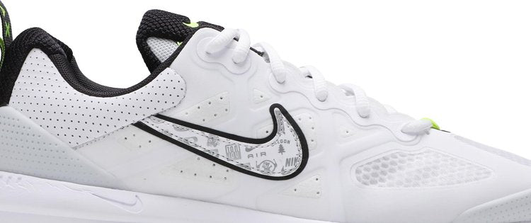 حذاء رياضي Nike Air Max Genome 'White Volt' باللون الأبيض