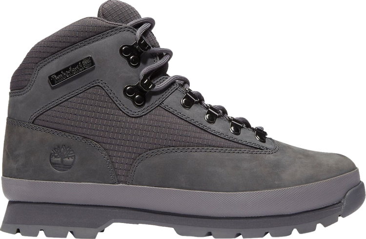 حذاء Euro Hiker Mid Dark Grey، رمادي