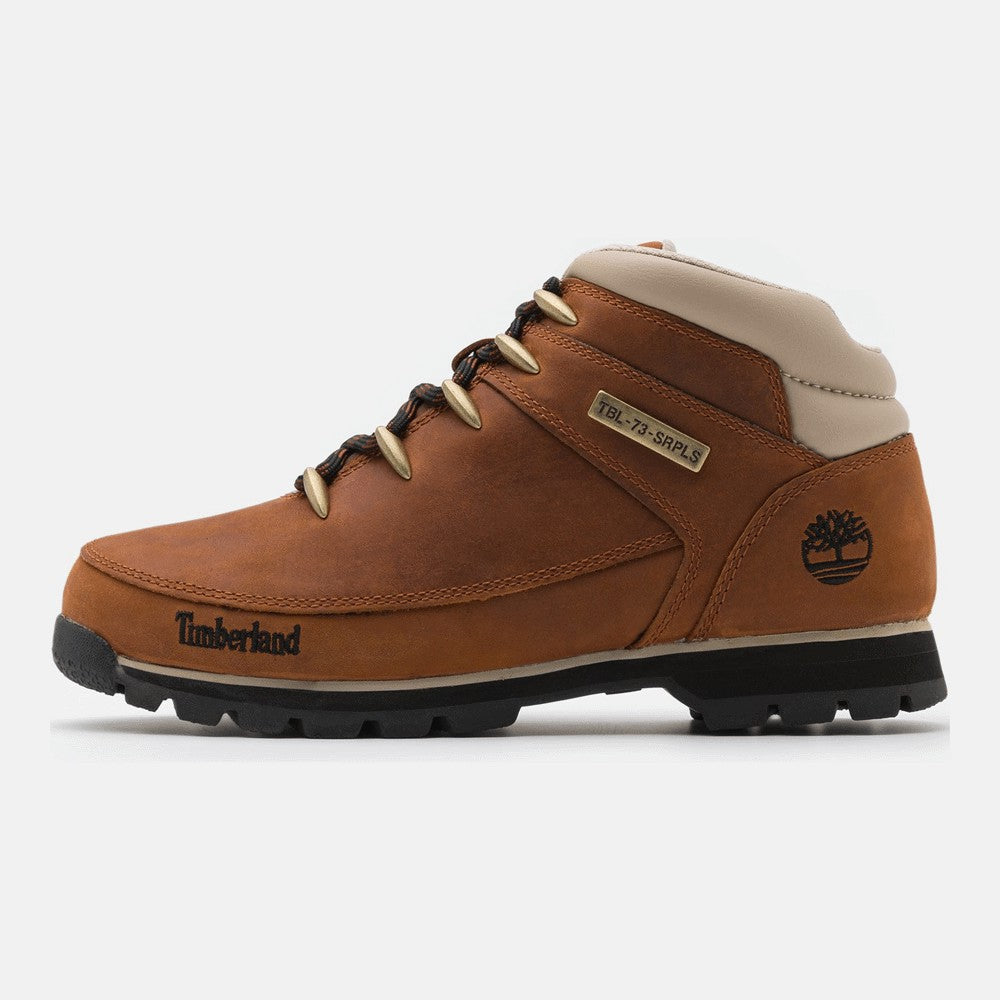 حذاء Timberland Euro Sprint Hiker باللون الأحمر والبني