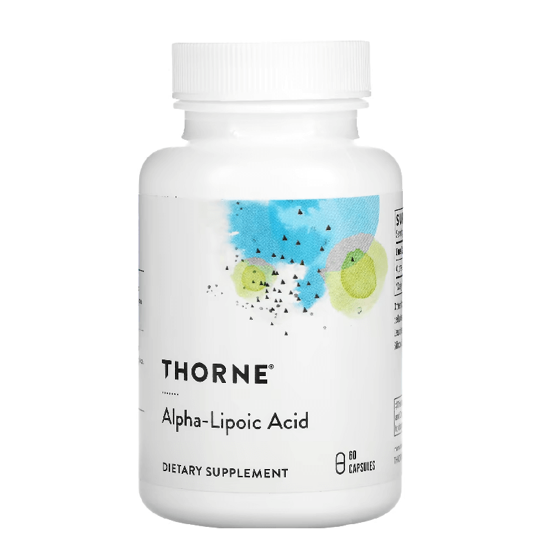 Thorne Research Alpha Lipoic Acid 300 mg, 60 capsules