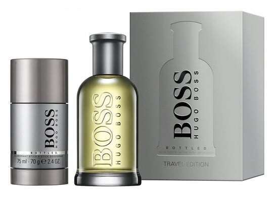 Hugo Boss Boss Bottled EDT 100ml + Deo Stick 75ml Gift Set - Brand New