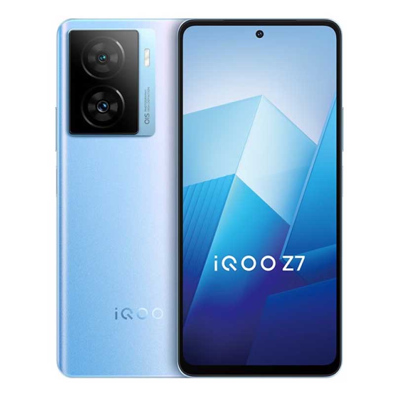 Smartphone Vivo iQOO Z7, 12GB/256GB, 2 Nano-SIM, blue