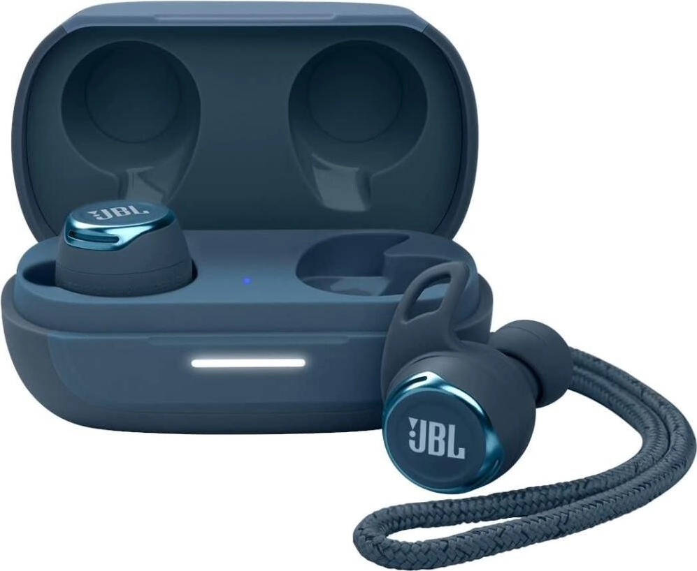 سماعات JBL Reflect Flow Pro اللاسلكية، باللون الأزرق