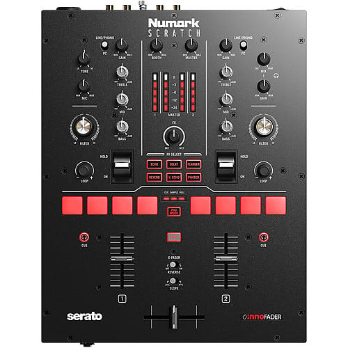 Numark Scratch - 2-Channel Scratch Mixer for Serato DJ Pro