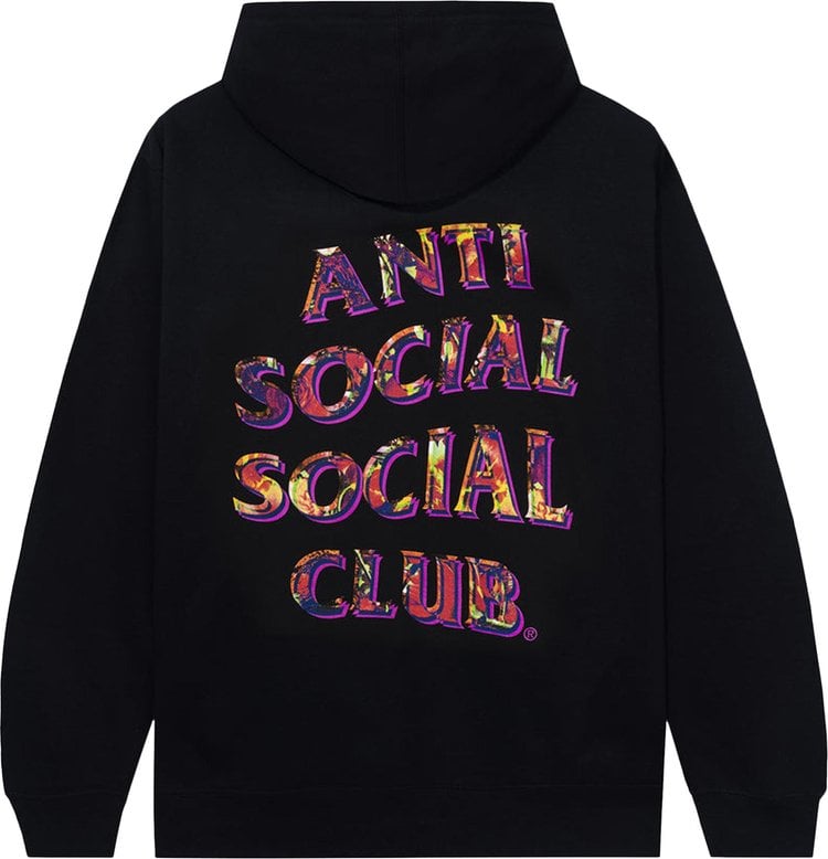 Anti Social Social Club Layer Lock Hoodie 'Black'