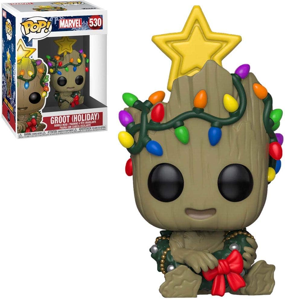 Funko Pop! Marvel: Holiday - Groot with Wreath