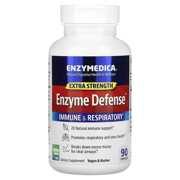 Enzyme protection Enzyme Defense 90 capsules, Enzymedica