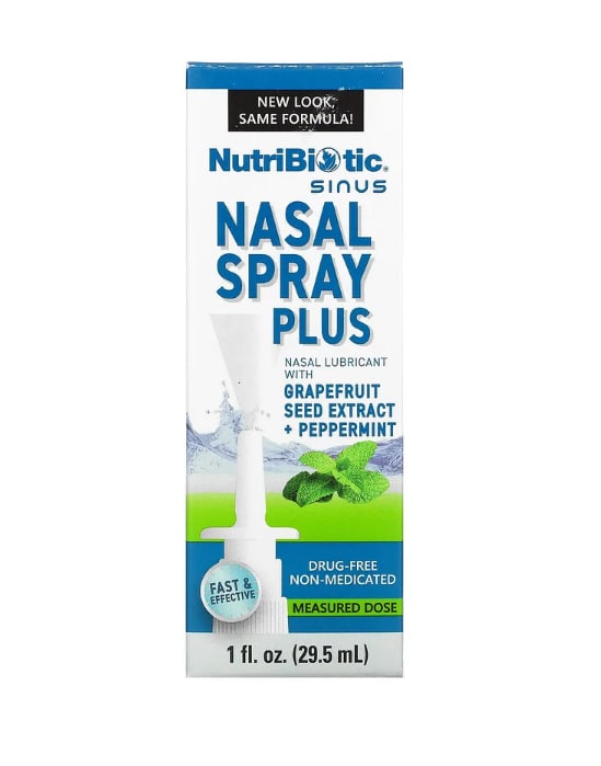 Nasal spray plus, 29.5 ml, NutriBiotic