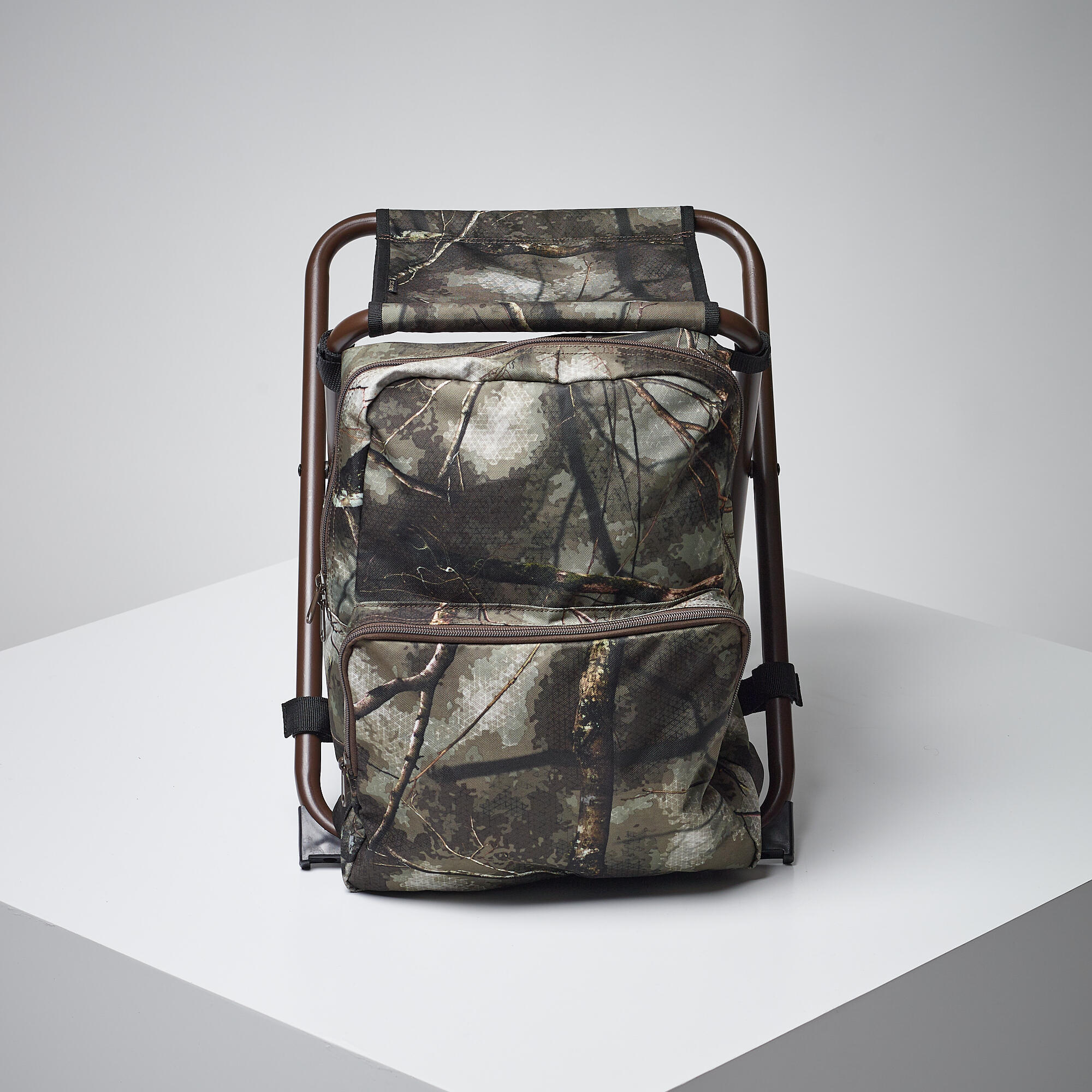 BACKPACK SEAT SOLOGNAC, khaki