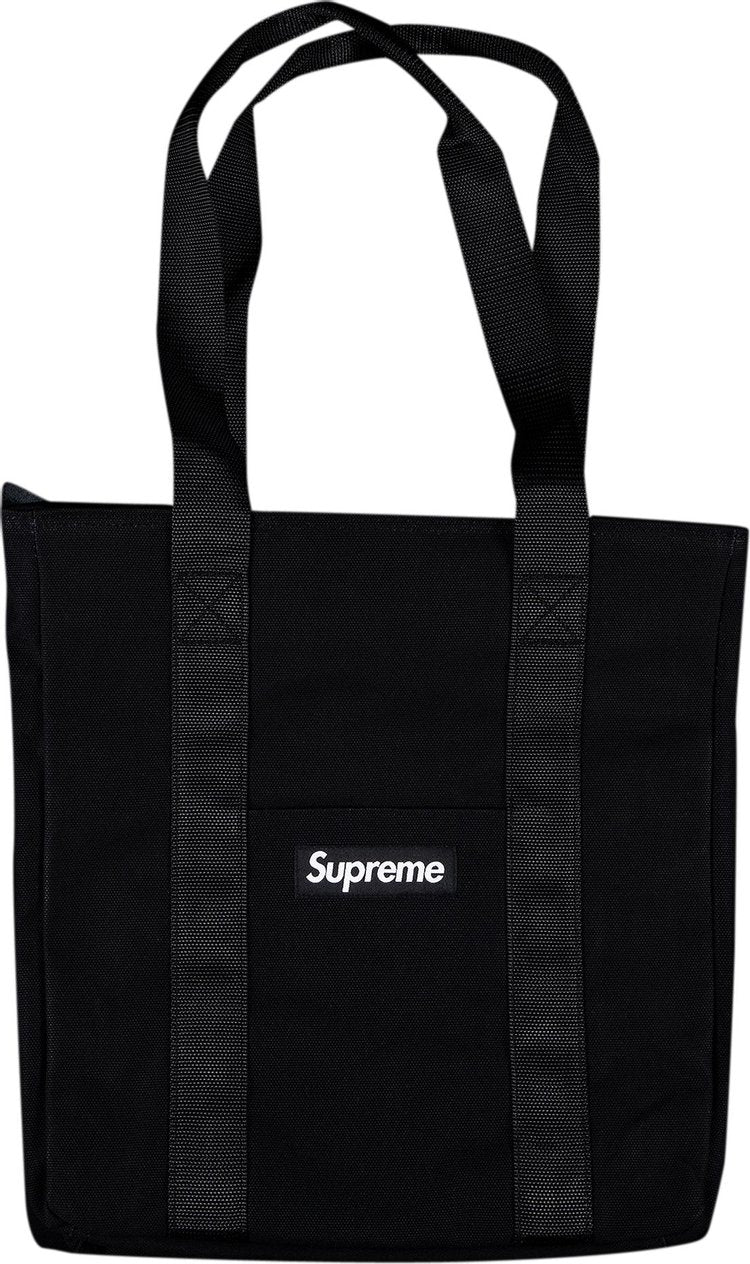 Supreme Canvas Tote Black, black