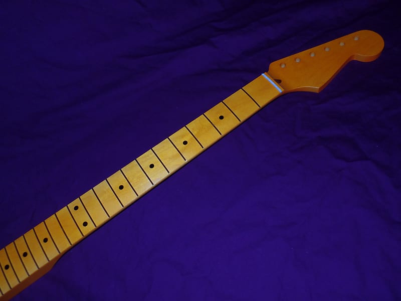 Jumbo Fret 9.5 Radius C Shape Stratocaster Allparts Fender Licensed Maple Neck Fender Licensed Stratocaster Neck