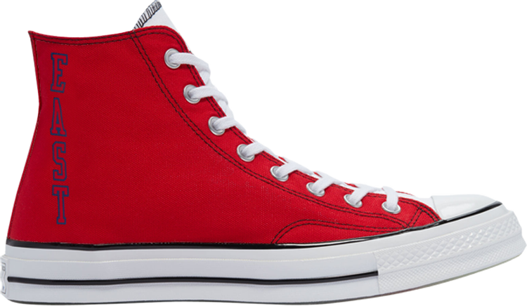 Converse NBA x Chuck 70 High Chicago Bulls Sneakers, Red