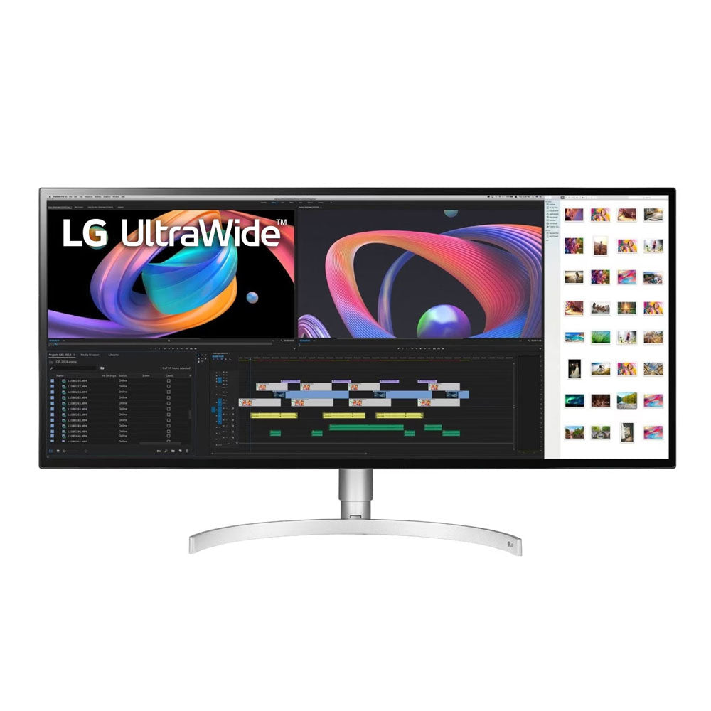 Monitor LG 34WK95U, 34", 5K, Nano IPS, 60 Hz, white