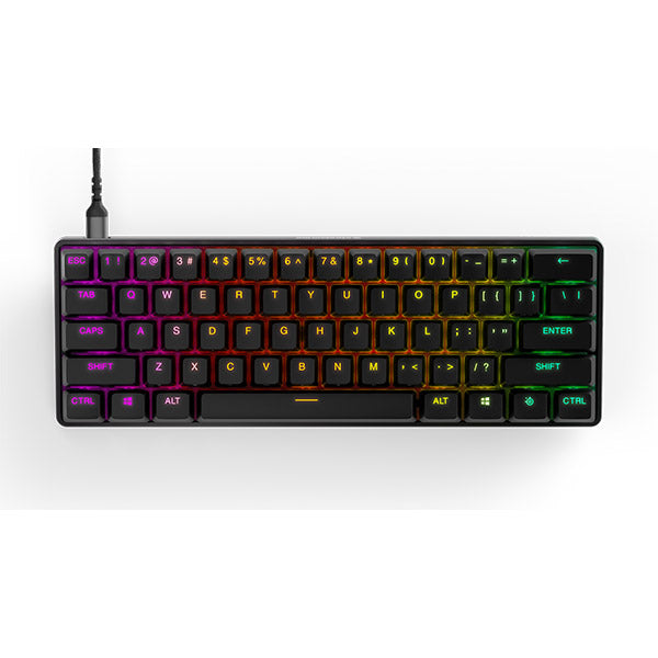 Wired gaming keyboard SteelSeries Apex Pro Mini (60%), black