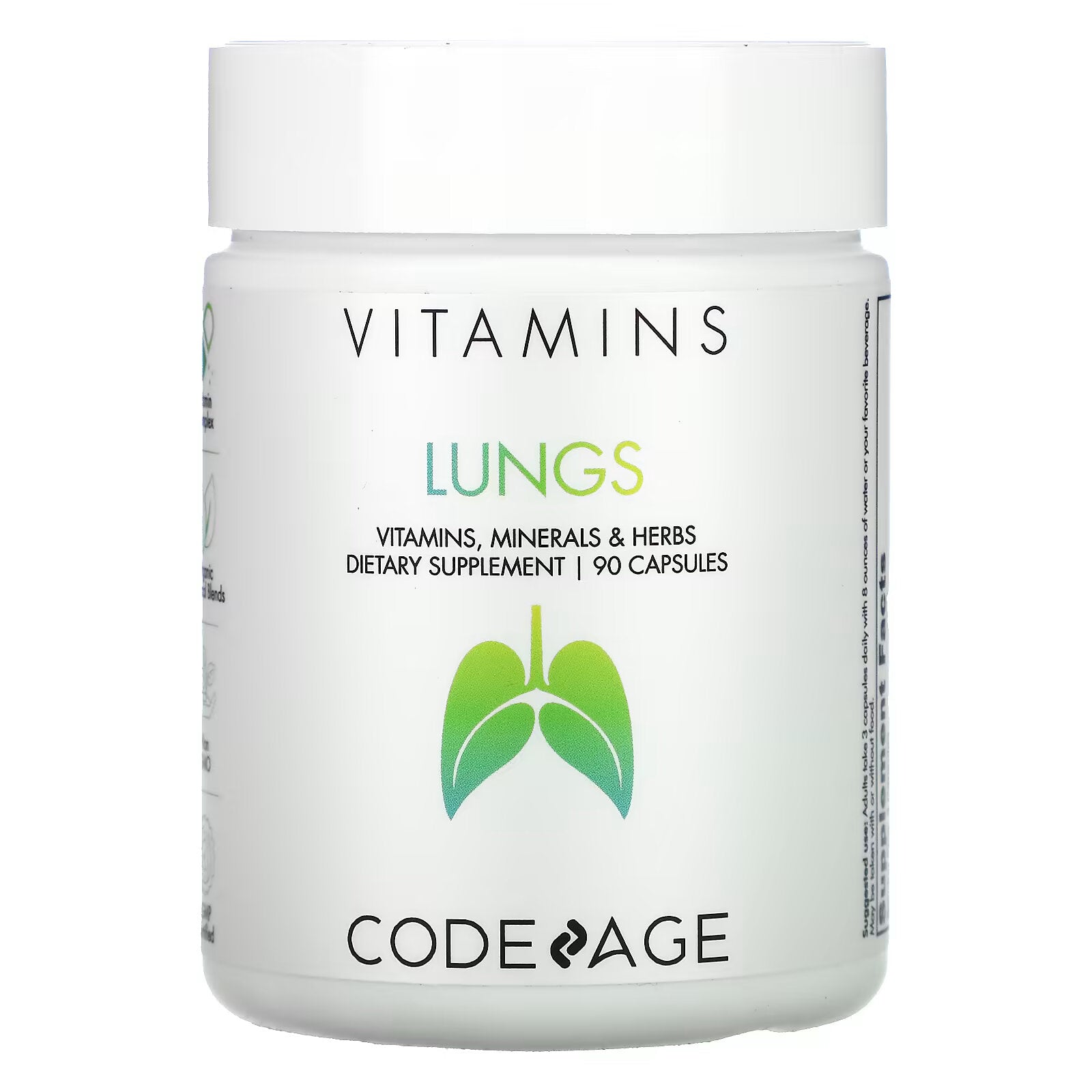 Codeage, Vitamins, Light, Minerals, Herbs, 90 Capsules