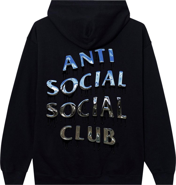 Anti Social Social Club Mind Melt Hoodie 'Black'