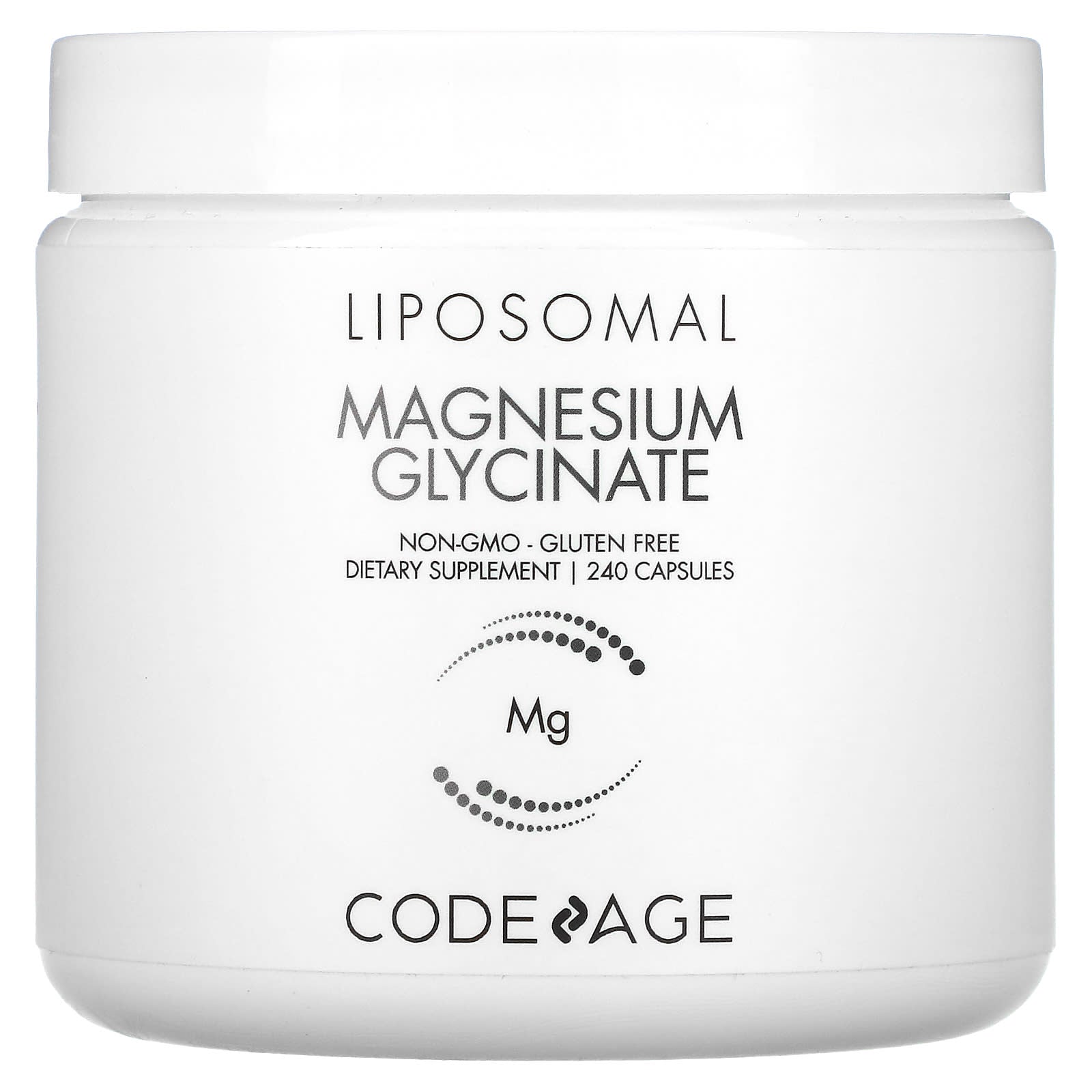 Codeage Magnesium Glycinate, 240 Capsules