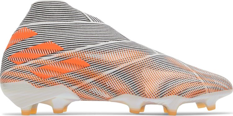 حذاء Adidas Nemeziz+ FG 'Tension Tape - Screaming Orange' باللون البرتقالي