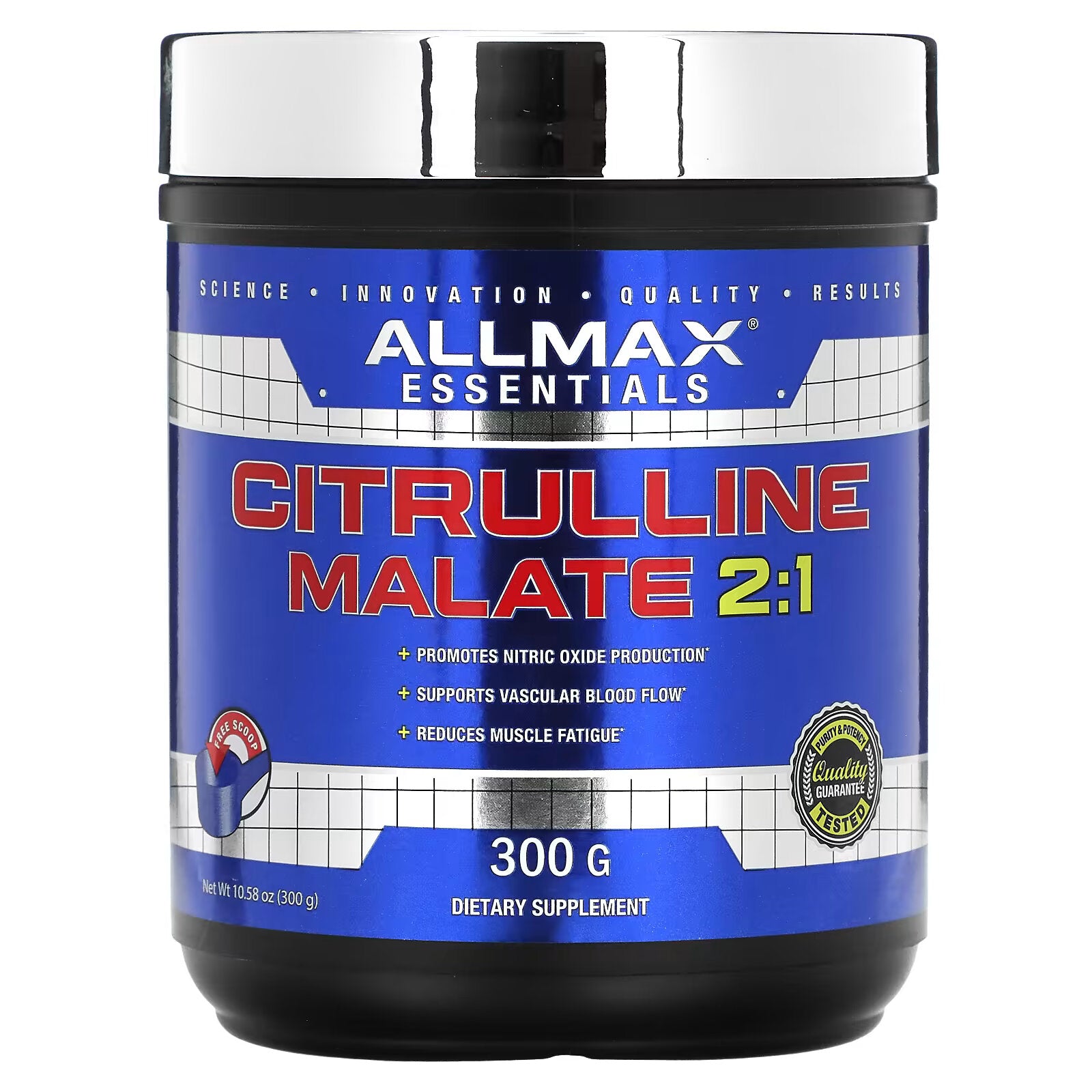 ALLMAX, citrulline malate, neutral flavor (300 g)