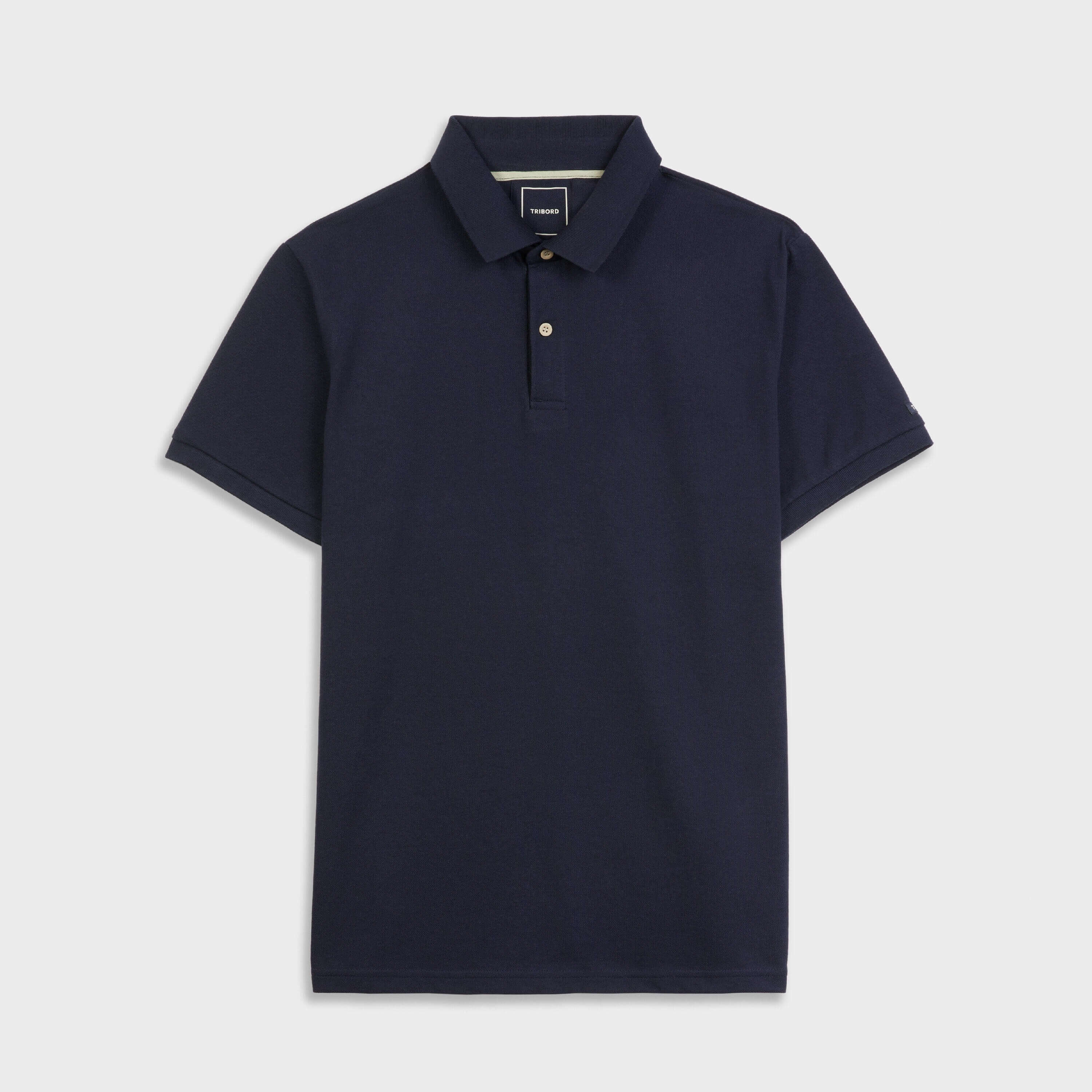 Tribord 100 Men's Sailing Polo Shirt, Navy