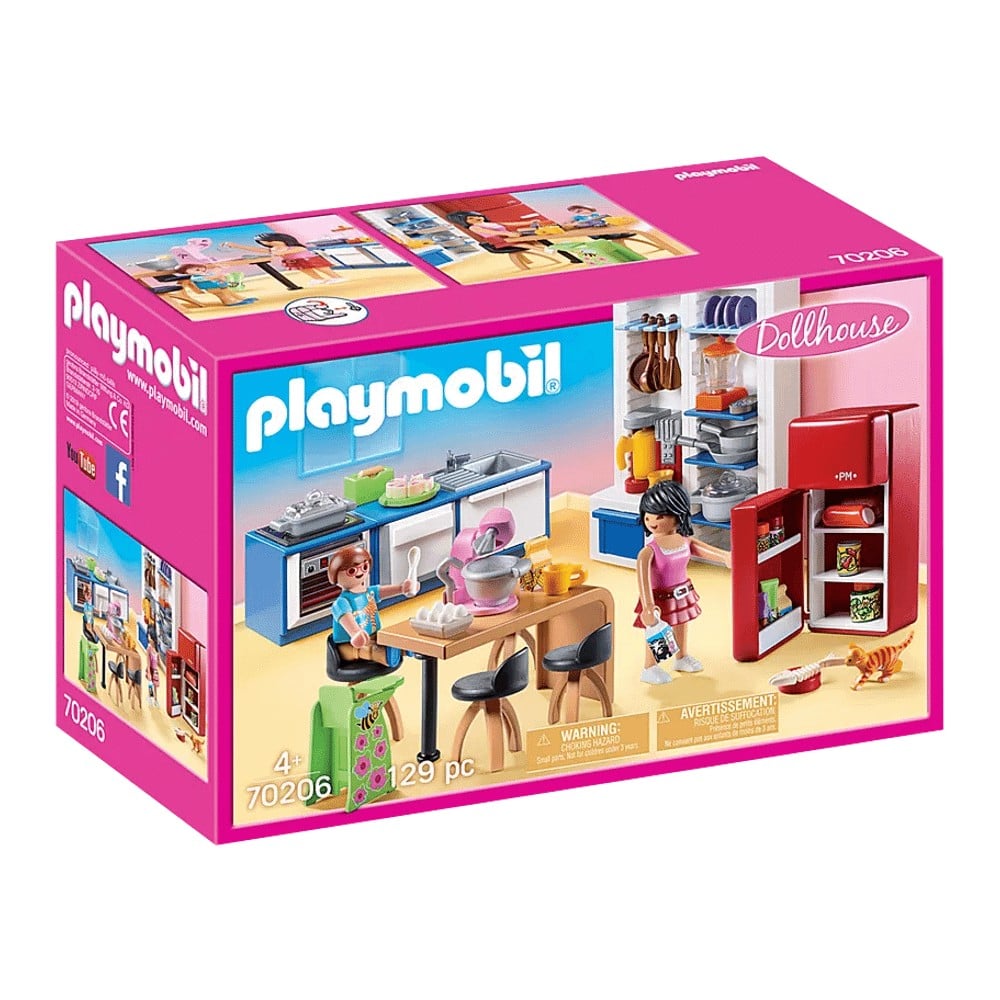 Construction set Playmobil 70206 Family kitchen