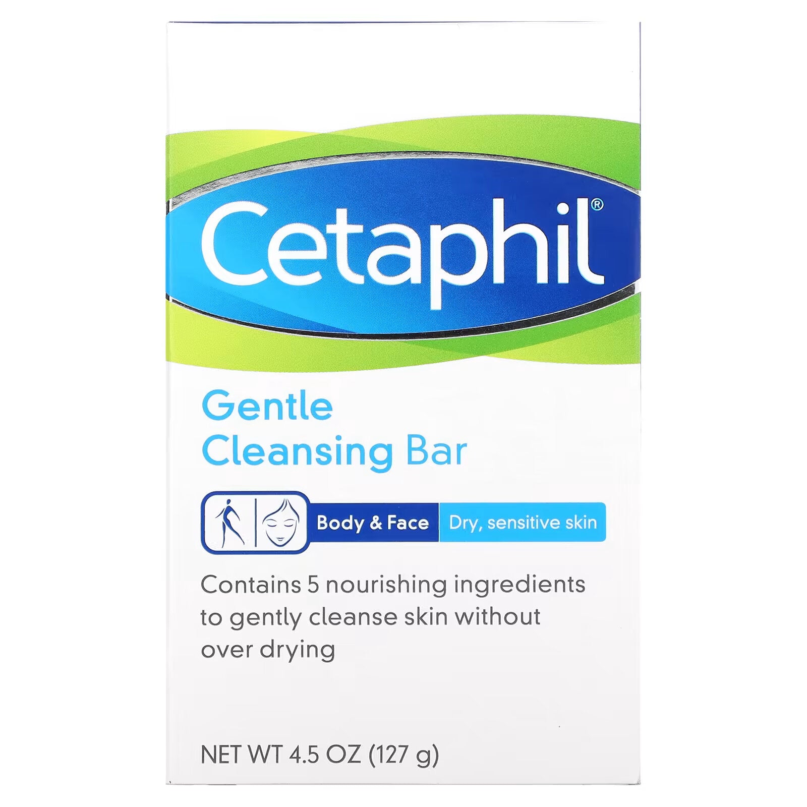 Cetaphil Gentle Cleansing Soap, 127 g