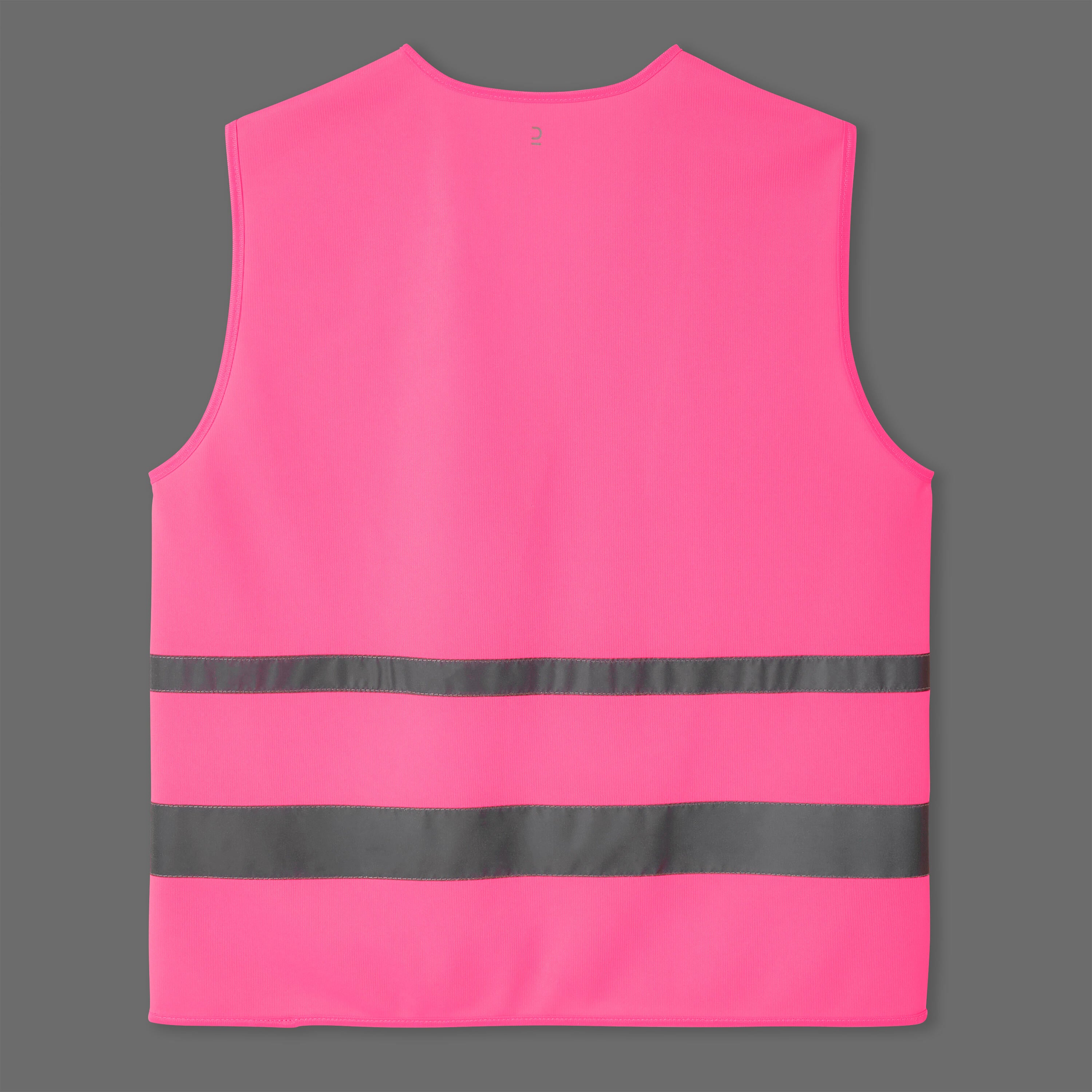 Safety vest 560 visibility adult neon pink BTWIN, neon pink