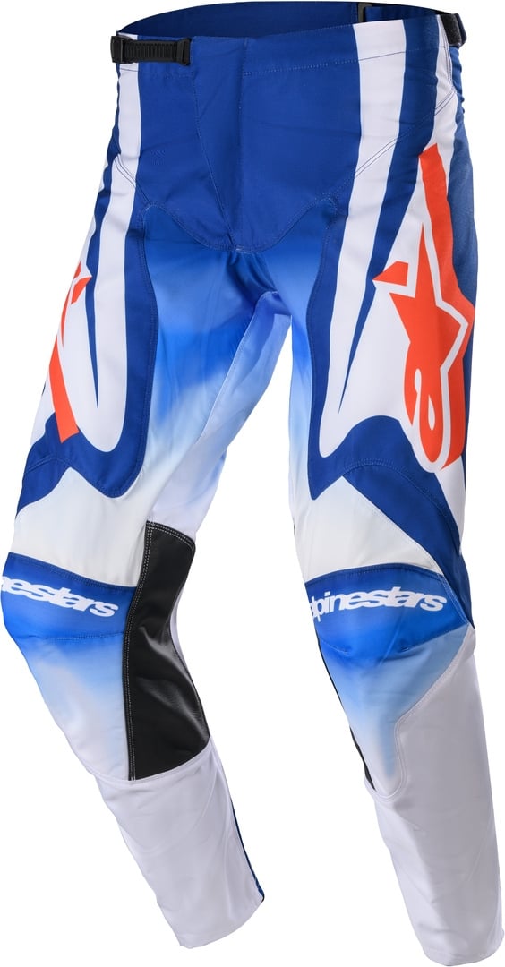 بنطال Alpinestars Racer Semi Motocross، أزرق/برتقالي