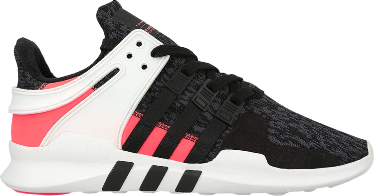 Adidas EQT Support ADV Primeknit 'Turbo' Trainers, Black