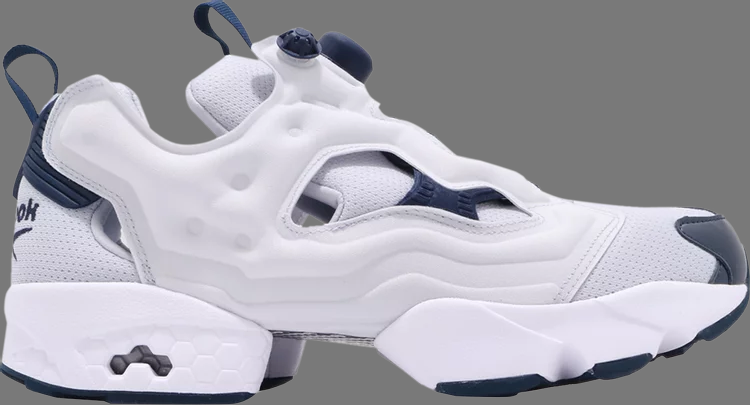 Instapump fury og mu 'white navy' Reebok sneakers, white