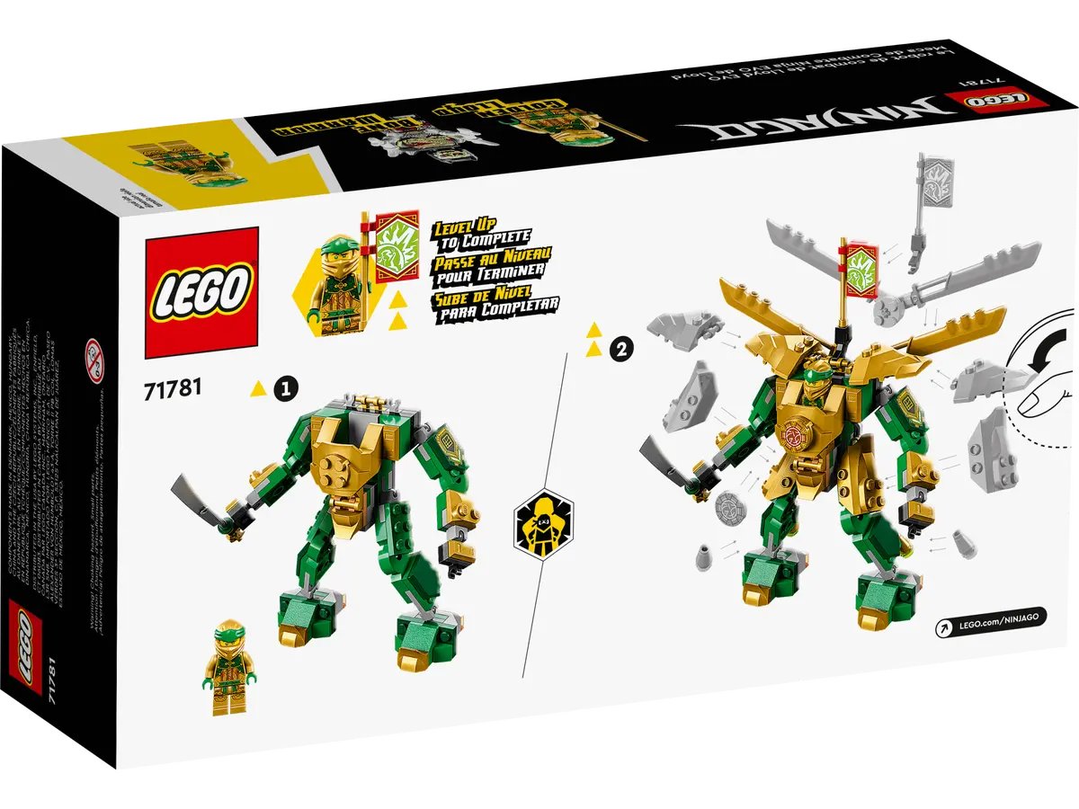 Lego Ninjago Lloyd's Mech Battle EVO 71781, 223 pieces