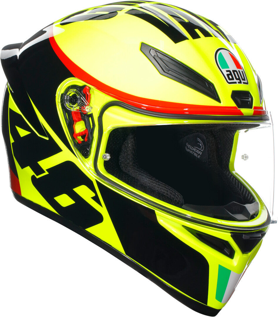 Helmet AGV K-1 S Grazie Vale with pattern