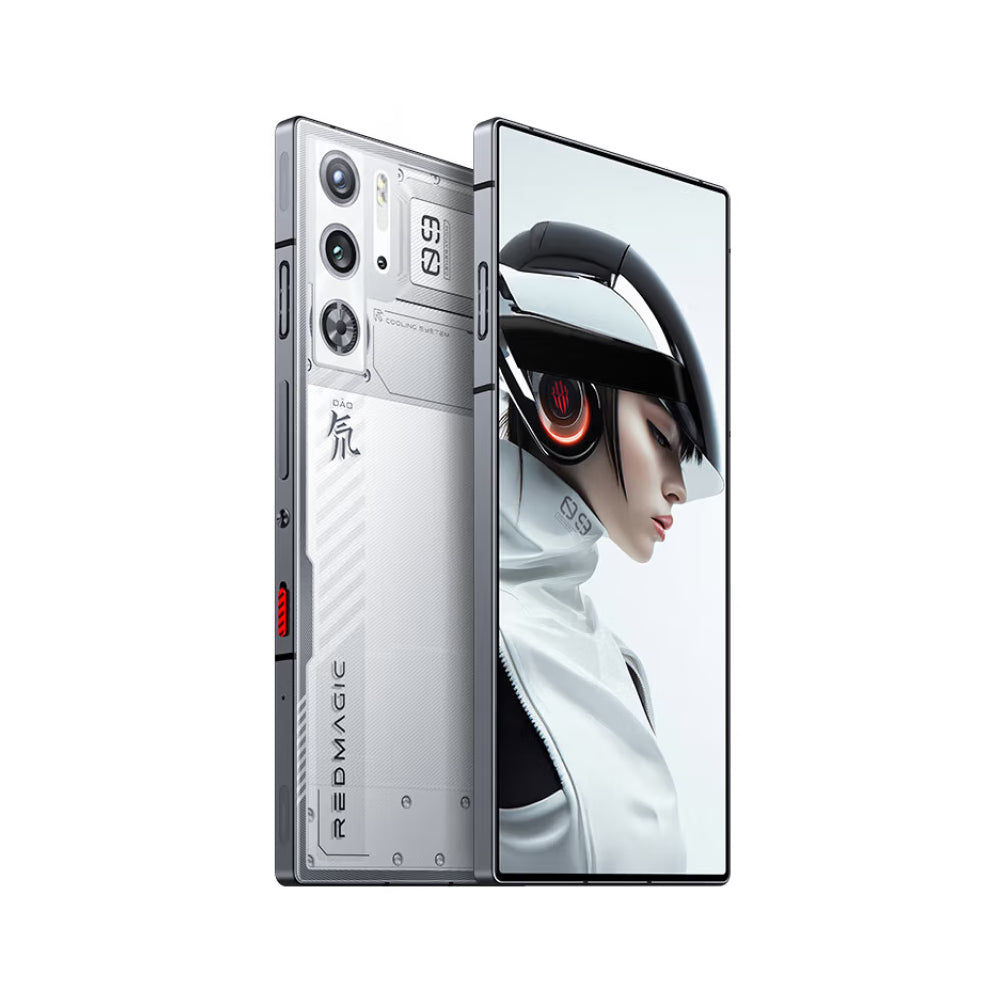 Smartphone Redmagic 9 Pro, 12GB/512GB, 2 Nano-SIM, silver with transparent cover