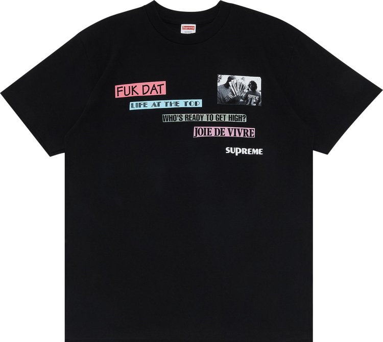 Supreme Joie De Vivre Tee 'Black', Black