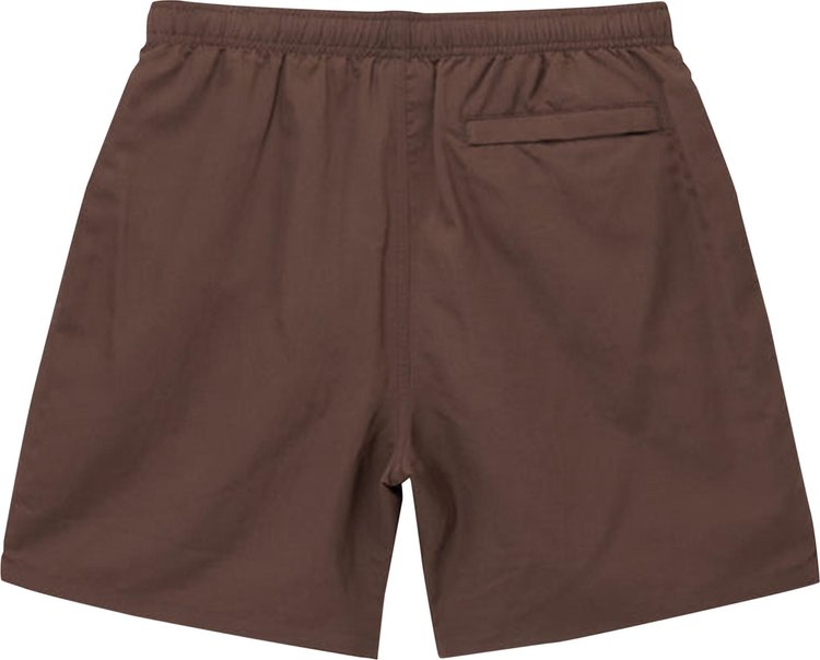 Stussy Big Basic Water Short 'Brown', brown