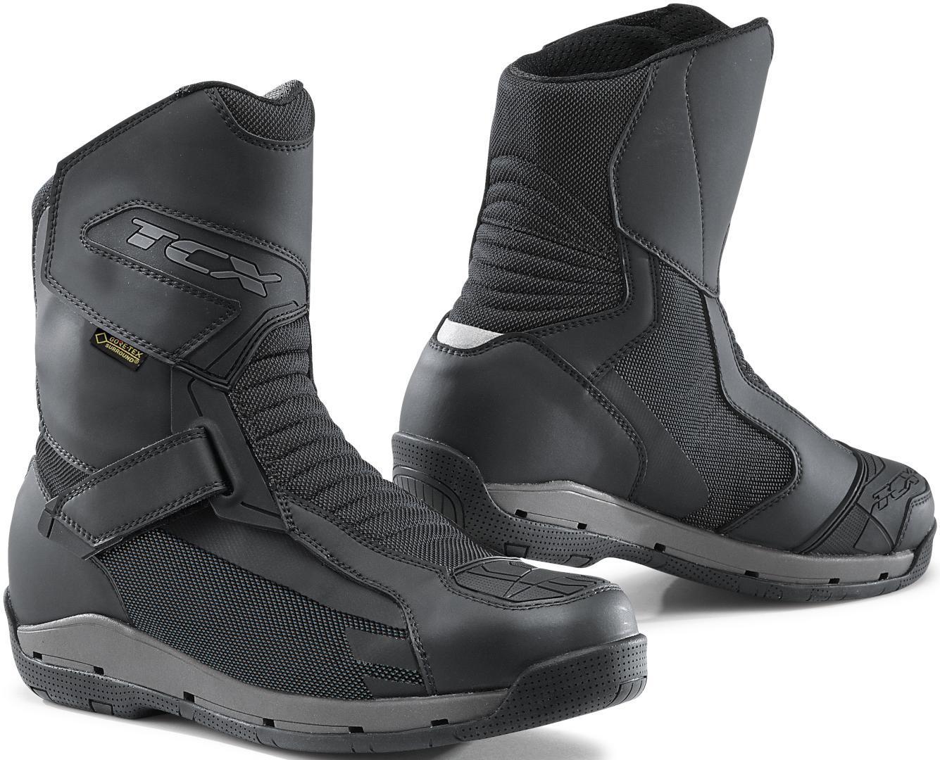 حذاء TCX Airwire Surround Gore-Tex للدراجات النارية، أسود