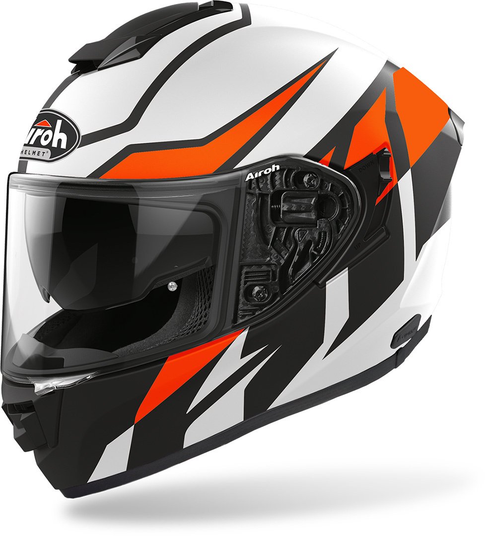 Airoh ST 501 helmet, black/red