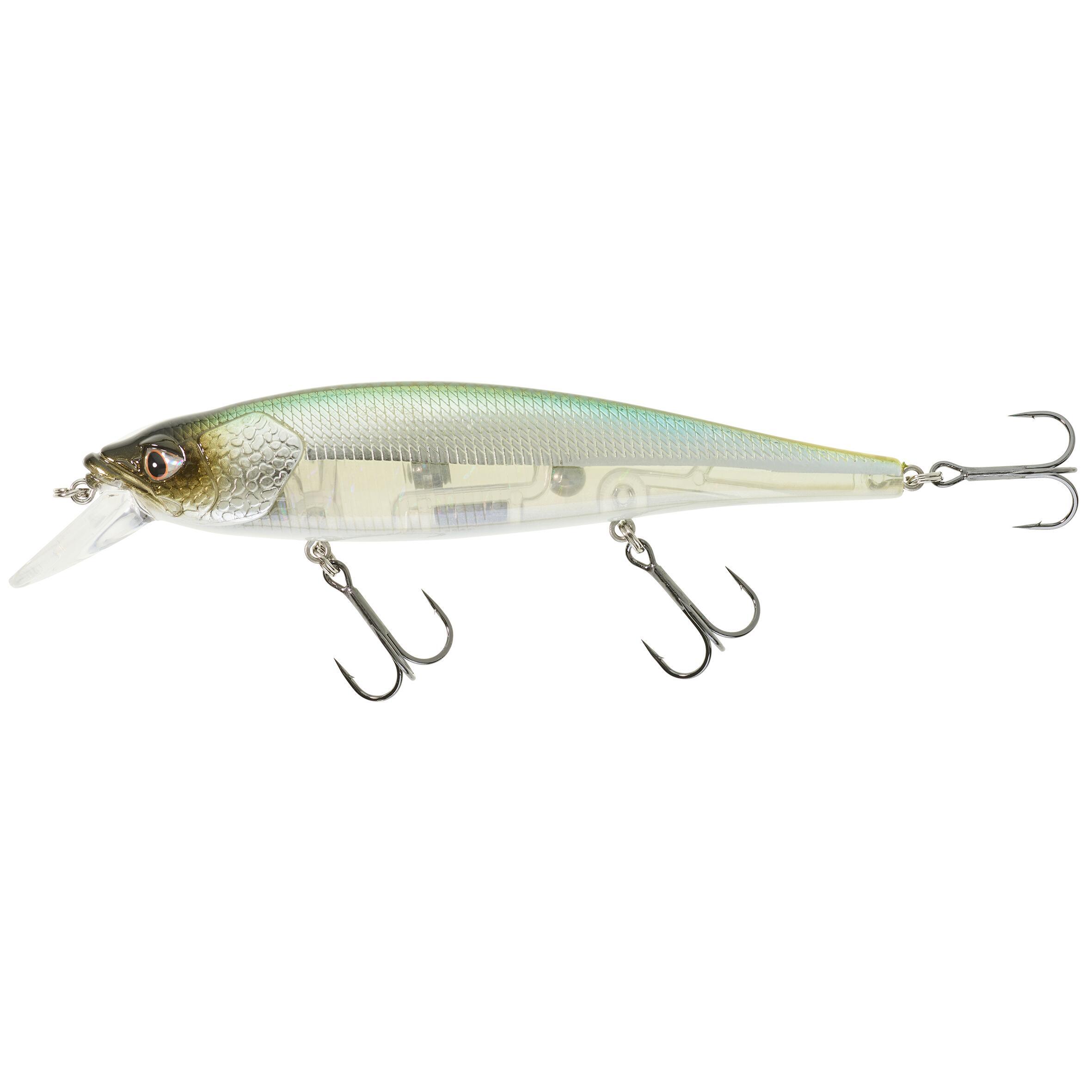 Wobbler jerkbait minnow WXM MNW 130SP bleak CAPERLAN, light gray