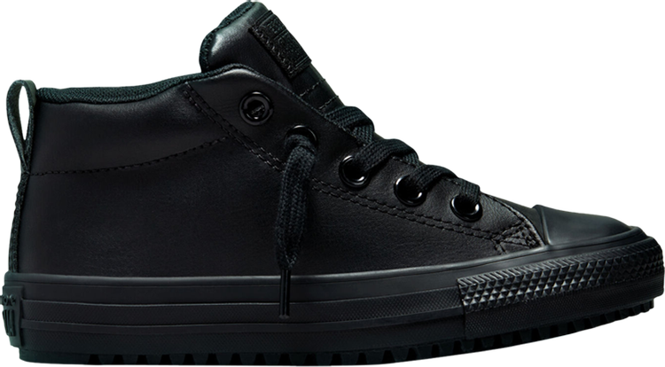 Converse Chuck Taylor All Star Counter Climate Mid GS Triple Black Sneakers, black