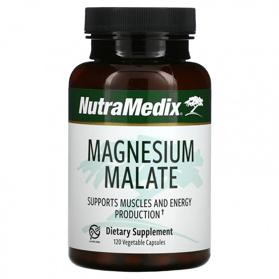 Magnesium malate NutraMedix Magnesium Malate, 120 capsules