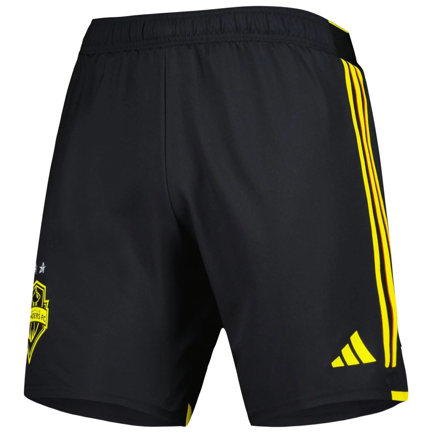 Seattle Sounders FC 2023 AEROREADY Authentic adidas Men's Black Away Shorts