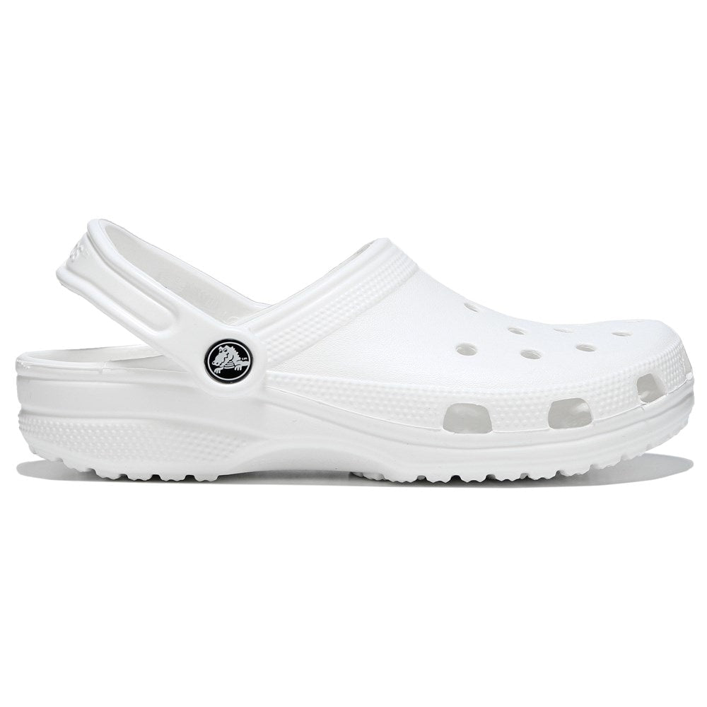 Classic Crocs clogs, white