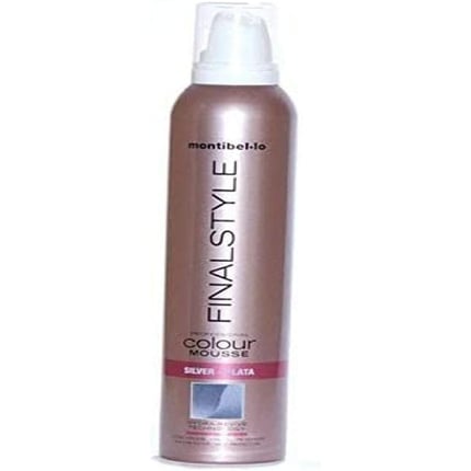 Finalstyle Colored mousse Silver 320ml, Montibello